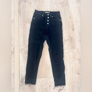 Levi’s Size 28 Mile High Super Skinny Jeans Black